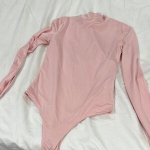 Pink Long Sleeve Bodysuit